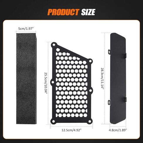 Maverick X3 Noise Reduction Kit, X3 Air Clutch Intake Relocation kit Compatible with 2017-2023 Can Am Maverick X3 Max Turbo R RR XRC XRS in Saudi Arabia