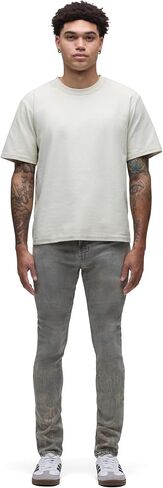 HUDSON Men's Zack Super Skinny Jean, Polar, 31 in Saudi Arabia