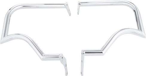 Engine Guard Highway Bar Highway Crash Bar Compatible with Yamaha DragStar 1100 Vstar 1100 XVS1100 Classic Custom Silverado (Chrome) in Saudi Arabia