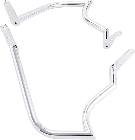 Engine Guard Highway Bar Highway Crash Bar Compatible with Yamaha DragStar 1100 Vstar 1100 XVS1100 Classic Custom Silverado (Chrome) in Saudi Arabia
