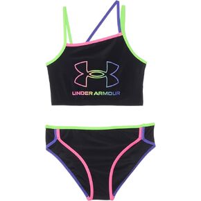 Under Armour Girls' Angled Midkini (Big Kid)
