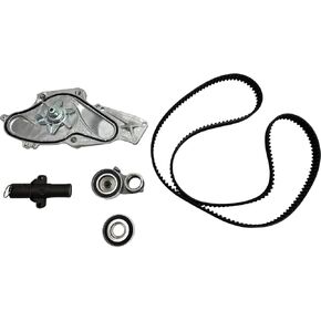Timing Belt Kit with Water Pump TKH002 Compatible with Honda Accord Odyssey Pilot Ridgeline, Acura MDX TL TSX RDX RL, Saturn Vue 3.0L 3.5L 3.7L V6 2003-2018 Replaces TCKWP329 19200-RDV-J01