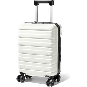 Lekesky 16 Inch Carry On Luggage Airline Approved, Hard Shell Suitcase with TSA Lock, Lightweight Spinner Wheels Durable ABS Compact Carry-On Bag for Travel Weekend Trips Men Women, Blue