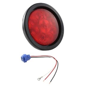 53462 Red Supernova 4 "10-Diode LED LED LED LIVE TALL LIGHT (PIN الذكور (53252 + 91740 + 67002))