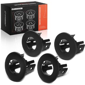 A-Premium 4-PC Rear Inner and Outer Parking Assist Sensor Retainer Bezels Compatible with Ford Models - F-250/F-350 Super Duty, 2020 2021 2022