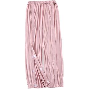 DEEYOTA Nursing Pants with 2 Sides Magic Stickers for Post-Surgery,Bedridden Patient Pants