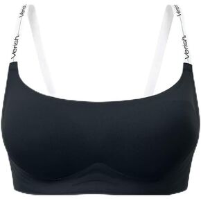 VERISH Bras for Women Cool FIT Bra Volume FIT Logo Square Comfortable Seamless Everyday Bras