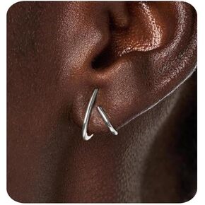 Gold Earrings for Women Trendy 14K Gold Plated Stud Earrings Dainty Minimalis Hypoallergenic Earrings Jewelry Gifts for Her
