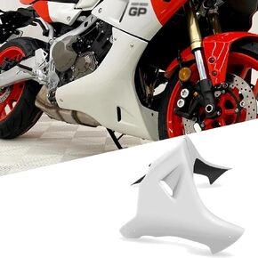 for XSR900 GP 2024 2025 XSR900GP 2024 Motorcycle Engine Chassis Shroud Fairing Exhaust Shield Guard Protection Cover Accessories (White)