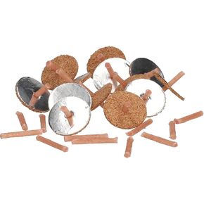 Floating Wicks Cotton Wicks and Cork Disc Holders for Oil Cups (Small Circle)
