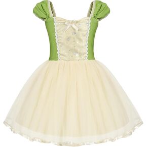 COTRIO Toddler Princess Dresses for Baby Girls Mermaid Dress Costume Birthday Party Fancy Dresses Up Halloween Outfit