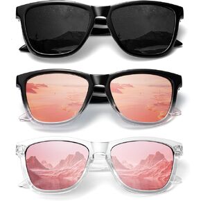 Polarized Sunglasses for Women Trendy Classic Retro Designer Sunglasses Men Vintage Fashion UV400 Protection