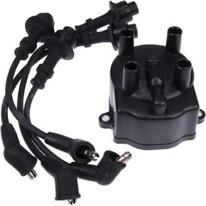 Distributor Cap Assembly 19101-78120-71 191017812071 Compatible with Toyota Engine 5K Forklift 5FG10 5FG15 5FG20 5FG25 6FG10 6FG15 6FG20 6FG25
