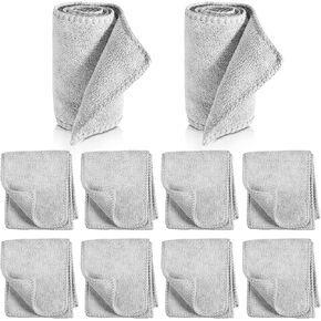 10 Pcs Shine Shoes Cloth Kit Polish Dauber Applicators Cleaning Leather Shoes Boots Care Cloths Suede Cleaner(10 Pcs Shoe Cleaning Cloths)