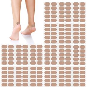 180 Pieces Moleskin for Feet, Moleskin for Blisters Adhesive Moleskin for Feet Moleskin Adhesive Pads Anti-Wear Heel Sticker for Feet, Toes, High-Heel Shoes Reduce Friction Pain (18 Sheets)