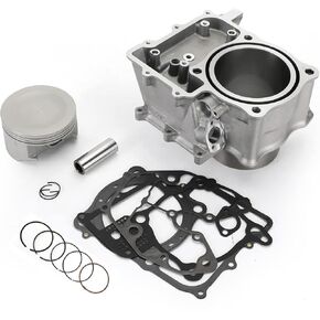 12100-HN8-A60 Cylinder Piston Top End Kit Fits for 2014-2021 Pioneer 700 SXS700M2, Fits for 2019-2022 Rincon 680 TRX680FA5, Replace OE 12100-HN8-A60 13010-HN8-A61