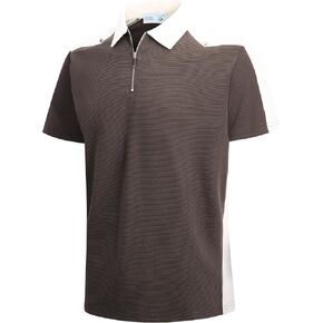 Alex Vando Mens Polo Shirt Cotton Blend Fashion Business Casual Polo Shirts for Men