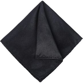 Pocket Square for Men, 2 PCS Soft Selected Silk Mens Premium Handkerchiefs Premium Gent Hankies for Men