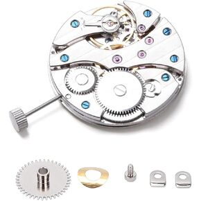 Watch Movement Replacement Part, 6497 and 6498/ST3600, Automatic Mechanical Watch Movement for Repairing Maintenance