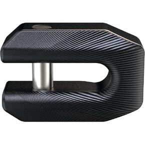 RENO Winch Shackle Mount, Flat Towing Hook Mount with Iron Pin & Rubber Guard - 30,000lbs Capacity Winch Hook Compatible with ATV UTV SUV Pickup Trucks Vehicle Recovery (1 Pcs,Black)