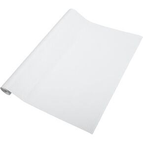 White Carbon Fiber Pattern Protective Car Wrap Film 1.3ft x 5ft Exterior Interior Vinyl Wrap Cover 5.5mil PVC 1 Pc Universal
