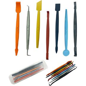 Car Wrap Kit 7 in 1 Vinyl Wrap Tools Flexible Magnetic Stick Corner Squeegee for Vinyl Wrapping Application