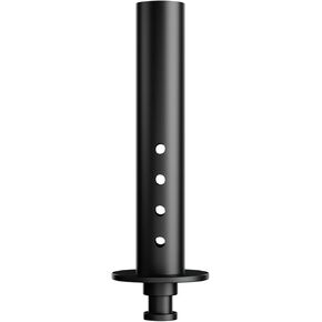 5th Wheel to Gooseneck Adapter, 30,000 lbs Load Capacity, Universal Fit for Truck, Tractor, 2" SAE King Pin, 4" Round Tube, Adjustable Height, Steel Construction