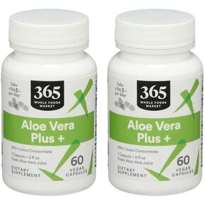 Whole Foods Market, Aloe Vera Plus +, 60 CT