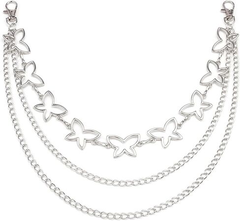 Milsil Punk Pants Chains, Women's Trouser Chains, Jeans Chains, Gothic Accessories Pants Chains Skull Panty Chain in Saudi Arabia