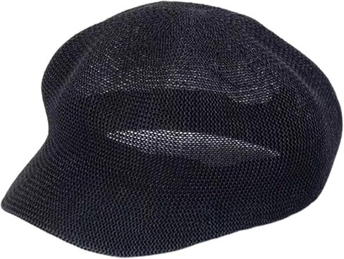 Womens Newsboy Cap Summer Straw Woven Beret Cap Vintage Visor Cap Cabbie Cap in Saudi Arabia