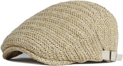 Unisex Summer Newsboy Hats Mesh Beret Ivy Cap Cabbie Driving Hunting Flat Cap in Saudi Arabia