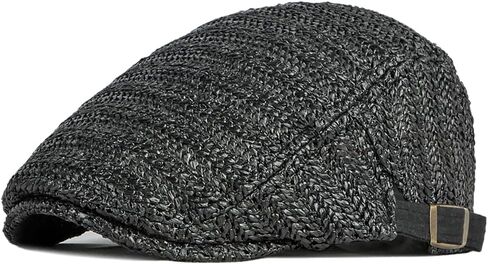 Unisex Summer Newsboy Hats Mesh Beret Ivy Cap Cabbie Driving Hunting Flat Cap in Saudi Arabia