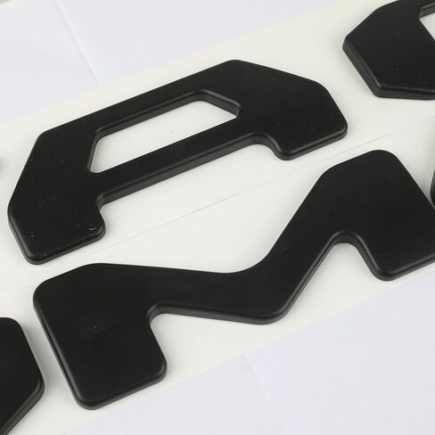 Pukonger Tailgate Insert Letters Compatible with 2016 2017 2018 2019 2020 2021 2022 2023 3D Emblems with Strong 3-m Adhesive Matte Black in Saudi Arabia
