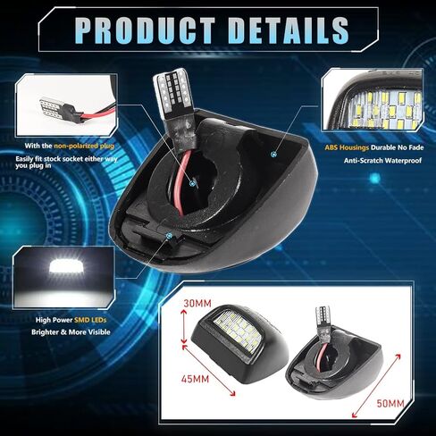 LED لوحة ترخيص LID LIGH in Kuwait