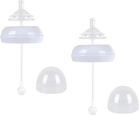 ChengFu Baby Bottle Lid, Baby Bottle Straw Lid, Baby Bottle Straw Cup Compatible with Philips Avent Baby Bottle, Food-Grade Silicone Material, BPA-Free, Spill-Proof in Saudi Arabia