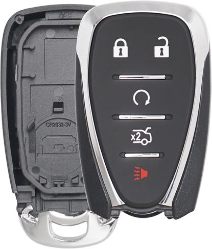 استبدال حالة FOB SHELL Key FOB لـ CHEVY MALIBU CRUZE CAMARO CHEVROLET TRAVERSER BLAZER EXHINOX 2016-2022 دخول غير مفتاح التحكم عن بُعد 5 زر زر (HYQ4AEA HYQ4AA) in Saudi Arabia