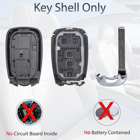 استبدال حالة FOB SHELL Key FOB لـ CHEVY MALIBU CRUZE CAMARO CHEVROLET TRAVERSER BLAZER EXHINOX 2016-2022 دخول غير مفتاح التحكم عن بُعد 5 زر زر (HYQ4AEA HYQ4AA) in Saudi Arabia