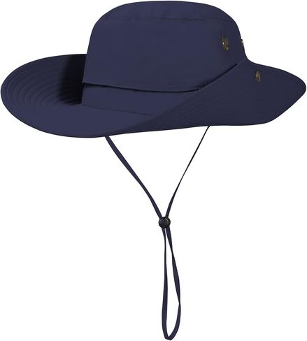 Oversize L/XL/XXL Sun Hats for Men Waterproof Quick Dry Bucket Hat Adjustable Wide Brim Summer Boonie Cap for Fishing Hiking in Saudi Arabia