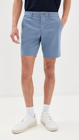 Paige Men Phillips Stretch Sateen Shorts 7.75 " in Kuwait