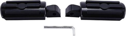 Passenger Foot Pegs Support Mount Bracket Kit Fit Harley Softail Deluxe FLDE Fat Boy Street Bob Breakout 114 FXBR 2018-2024 Gloss Black in Saudi Arabia