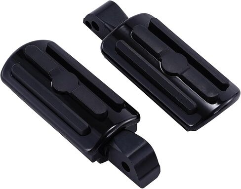 Passenger Foot Pegs Support Mount Bracket Kit Fit Harley Softail Deluxe FLDE Fat Boy Street Bob Breakout 114 FXBR 2018-2024 Gloss Black in Saudi Arabia
