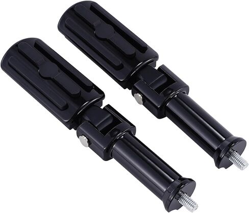 Passenger Foot Pegs Support Mount Bracket Kit Fit Harley Softail Deluxe FLDE Fat Boy Street Bob Breakout 114 FXBR 2018-2024 Gloss Black in Saudi Arabia