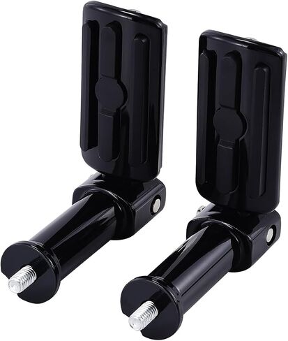 Passenger Foot Pegs Support Mount Bracket Kit Fit Harley Softail Deluxe FLDE Fat Boy Street Bob Breakout 114 FXBR 2018-2024 Gloss Black in Saudi Arabia
