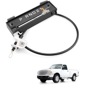 Gear Shift Indicator Assembly Fit for Ford Ranger 2004 2005 2006 2007 2008 2009 2010 2011, Gear Shift Indicator Cable, Replacement 6L5Z-7A110-AA 6L5Z7A110AA