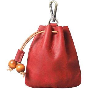 1Pcs Leather Vintage Drawstring Coin Purse,Retro Nordic Portable Coin Purse Medieval Belt Pouch Mini Pouch Coin Organizer Drawstring Small Hanging Bag Key Bag for Men and Women (Brown)