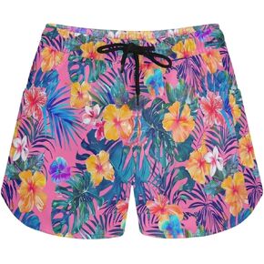 Womens Beach Shorts Beachwear Yoga Summer Drawstring Sport Running Breechcloth