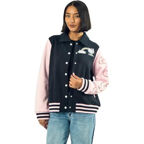 Hello Kitty Rainbow Scene Women's Long Sleeve Varsity Jacket
