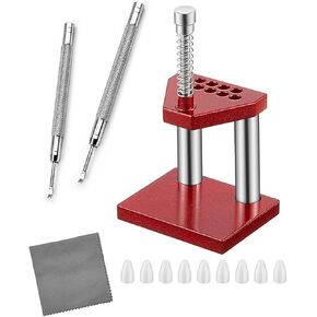 Watch Hands Repair Tool Kit with Removal and Press Tools, Watchmaker Watch Hand Presto Presser Lifter Puller Plunger Remover, Wristwatch Hand Setting Tools