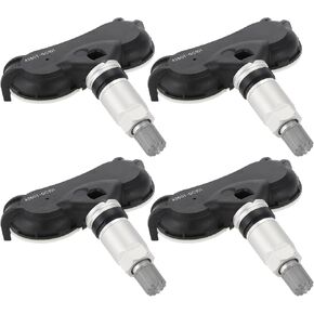 No.426070C101 Tire Pressure Sensor for Toyota Tundra 2018-2021 Inner Tire Pressure Monitoring Sensor Durable Metal Rubber Plastic 4 Pcs Black