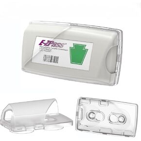 EZ Pass Holder Powerful Suction Cup Windshield - Securely Holds EZ Pass Mini/iPass & Toll Transponders - Easy Installation, Durable & Weatherproof for All Vehicles